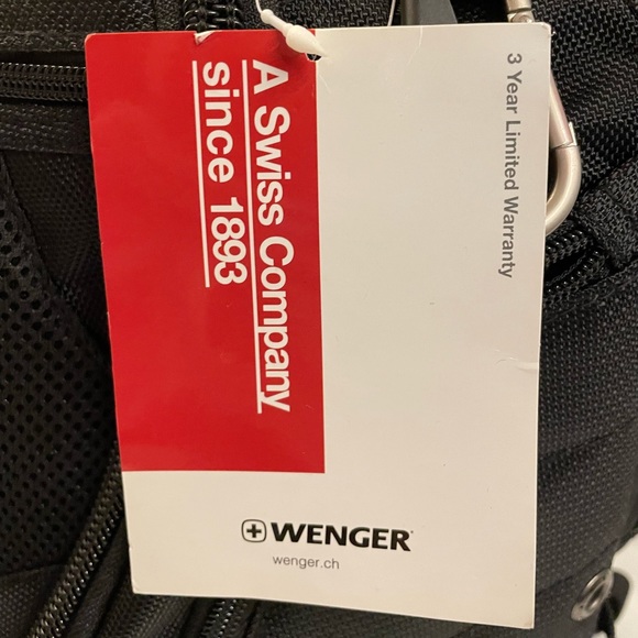 NEW WEGNER BACKPACK; in perfect condition with added silver design in the front! - Picture 3 of 14